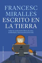 Comprar Libro Escrito En La Tierra De Miralles Cotijoch, Francesc Ob