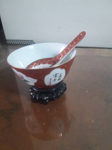 Adorno Porcelana Con Cuchara