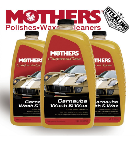 Mothers® | California Gold Carnauba | Shampoo | 64oz 1.89lt