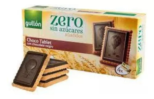 Galletas Gullón Chip Choco Sin Gluten Sin Azúcar Paquete x 130 gr