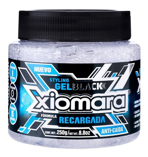 Gel Para Peinar Xiomara Black 250g