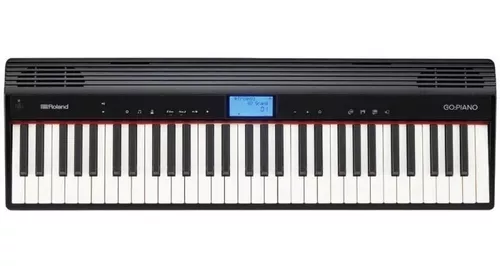 Teclado de piano eletrônico para tocar e gravar música em estúdio