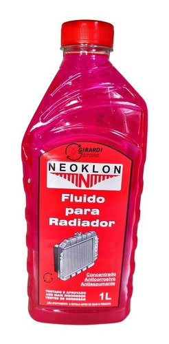 Fluido Para Radiador Aditivo Concentrado Rosa Anticorrosivo