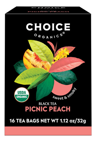 Choice Organics - Te Organico De Melocoton De Picnic (paquet
