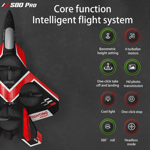 Avión De Control Remoto Rc Plane Para Principiantes Foam Dro