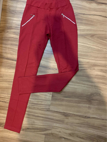 Pantalón Legging Bordo Talle 36