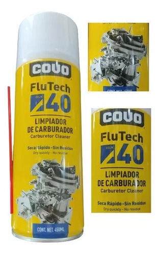 Limpia Carburador 450 Ml Covo 