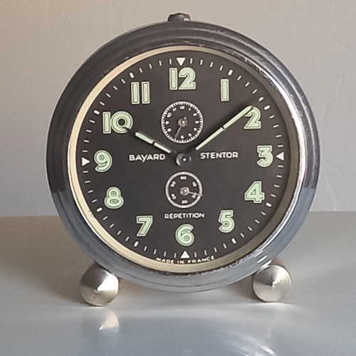 Reloj De Mesa Francés Bayard Stentor