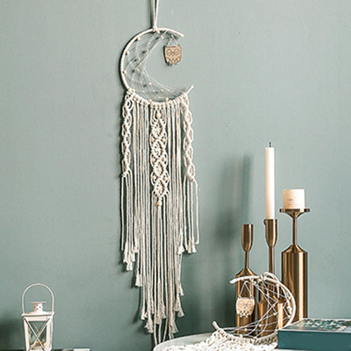 . 2x Material De Macramé For Decoración De Habitación