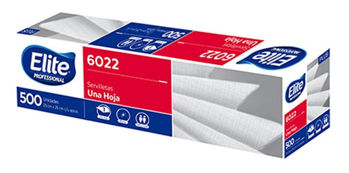 Servilleta De Papel Desechable Elite Tradicional 500 Piezas