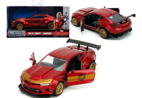 Jada 1:32 Chevy Camaro 2016 Iron Man Marvel Avengers 