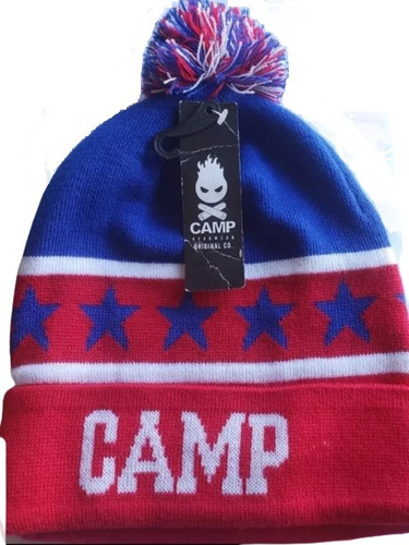 Gorro De Lana Camp Termico, Colores Nacional 