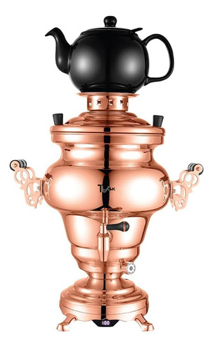 Ttak Houseware Samovar Eléctrico De Acero Inoxidable Con Dis
