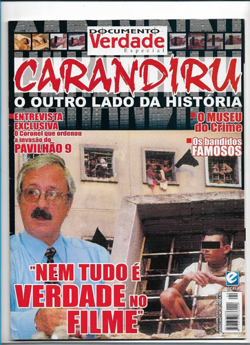 Carandiru Revista Museu Do Crime Bandidos Famosos 