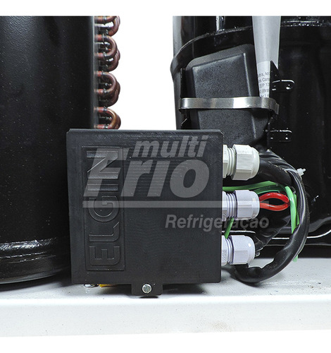 Condensadora Frigorífica 5 Hp Slm2500 Elgin 380v R22 Trif