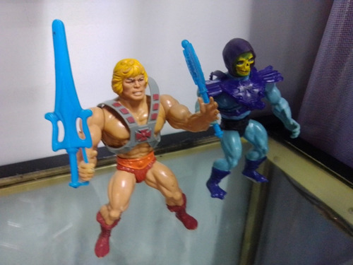 Figuras Heman Y Skeletor Motu Vintage 80s Originales (Usado)