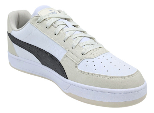 Tenis Puma Caballero Hombre Modelo 39229025 Caven Color Blanco Negro