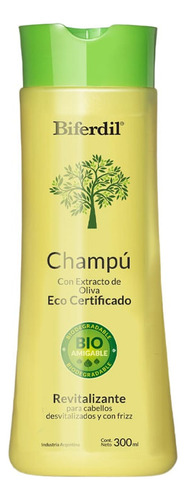 Shampoo Biferdil Extracto De Oliva X 300 Ml