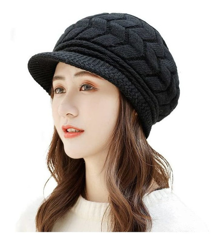 Vikodah, Gorro De Lana Suave De Invierno Para Mujer, Gorro C