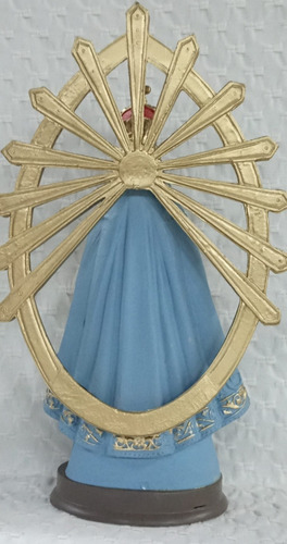 Imagen De La Virgen De Luján 28 Cm Poliester
