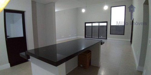 Imagem 4 de 27 de Casa 3 Dormitórios À Venda, 219 M², Condomínio Mont Blanc Em Sorocaba/sp - Ca0524