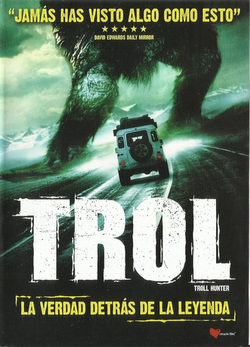 Trol Dvd Troll Hunter Película Nuevo