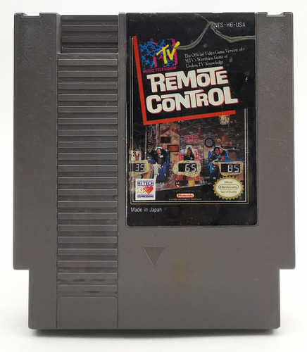 Mtv Remote Control Nes Nintendo * R G Gallery