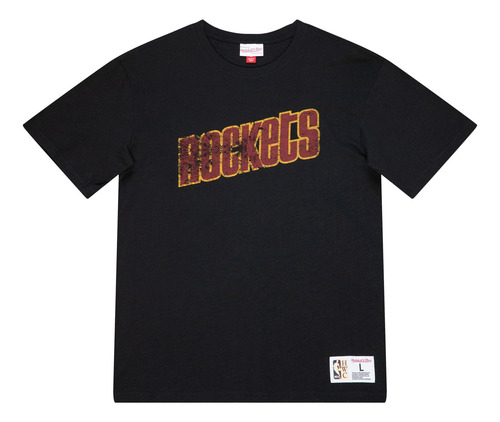 Playera Mitchell And Ness Houston Rockets C Legendary Slub