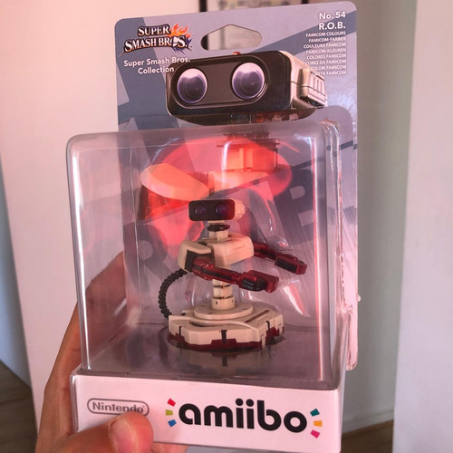 Amiibo R.o.b. Super Smash Bros. Colores De Famicom. Usado. (Usado)