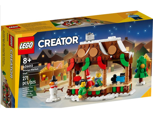 Lego Special Edition Puesto Mercado Invernal 40602
