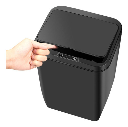 Qe1 Cubo De Basura De Inducción Inteligente, Botes De Negro