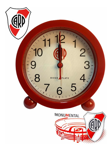Reloj Despertador Independiente Oficial + Futbol + Fanáticos