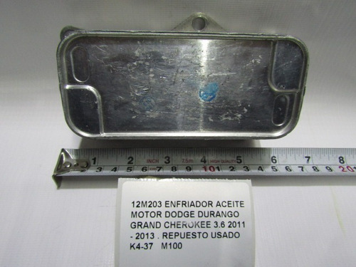 Imagen 1 de 4 de Enfriador Aceite Dodge Durango Grand Cherokee 3.6 2011-2013