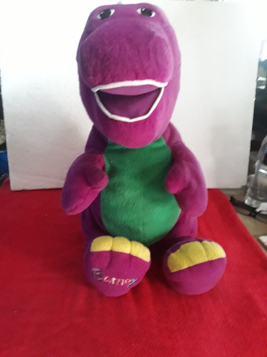 Peluche  Barney  Habla En Ingles 