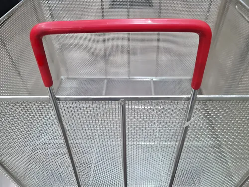 Cesta De Pasta Rectangular Para Inmersión En Acero Inox 18/8