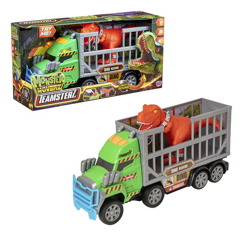 Teamsterz Monster Moverz Luz Y Sonido 40cm Camion Rescate Di