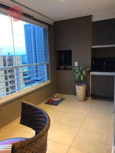 Apartamento Com 3 Dormitórios À Venda, 106 M² Por R$ 595.000 - Jardim Paulista - Ribeirão Preto/sp - Ap6090