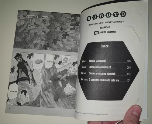 Manga Boruto Naruto Next Generations Edição 1 Panini - Livros de