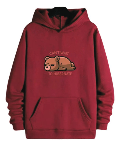 Blusa Moletom Urso Hibernando Inverno Frio