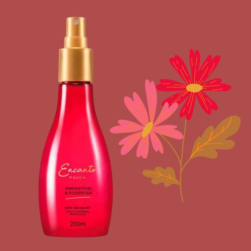 Spray corporal Avon Encanto Irresistible y poderoso