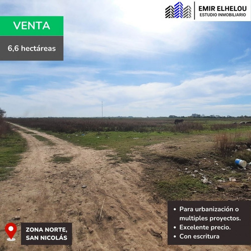 Fraccion De Campo De 6,6 Hectareas En San Nicolas (zona Urbana)