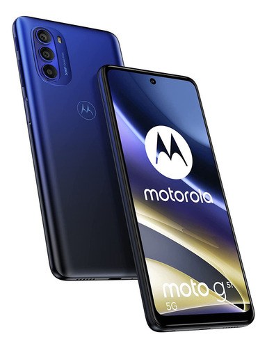 Celular Motorola Moto G51 5g 4 Gb Ram 128 Gb Azul + Funda Azul Marino
