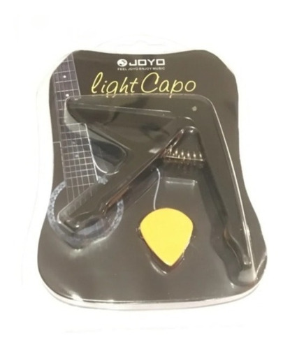 Imagen 2 de 5 de Capo Requinto Guitarra Con Púa + Cuerdas Guitarra Acústica