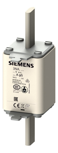 Cartucho fusível Siemens 3na3252 Nh tamanho 2 315a