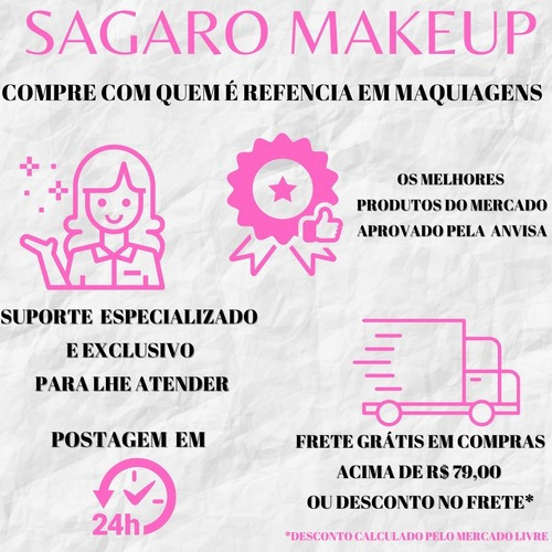 Combo De Maquiagem Infantil Para Menina Com Maleta Maquiagem