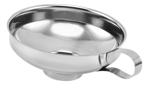 Embudo De Enlatado De Cocina, Embudo De Acero Inoxidable, L