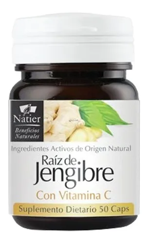 comprar Jengibre Concentrado X50 Cápsulas Natier Artritis Colesterol