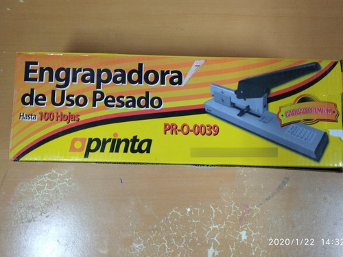 Engrapadora Industrial De Uso Pesado Marca Printa  100 Hojas