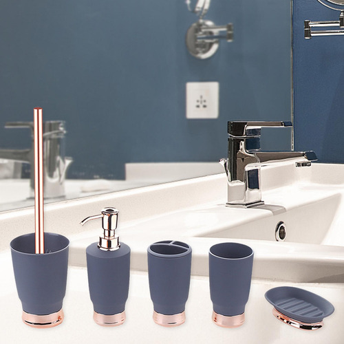 5x Juego De Accesorios De Baño Soporte Para Cepillo De