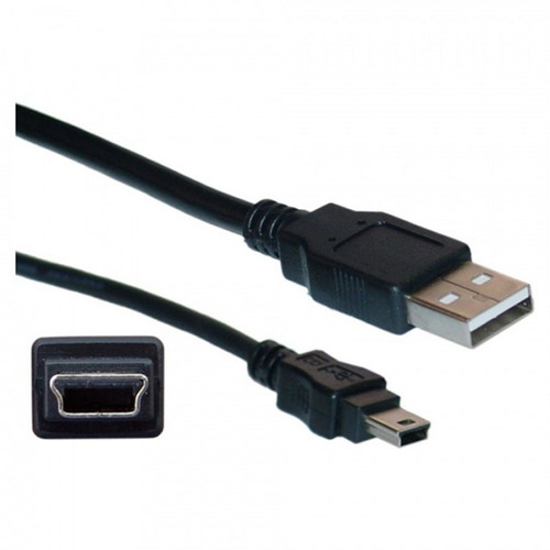 Cable Mini Usb A Usb De Carga P/ Joystick Ps3 Tablet Clic 